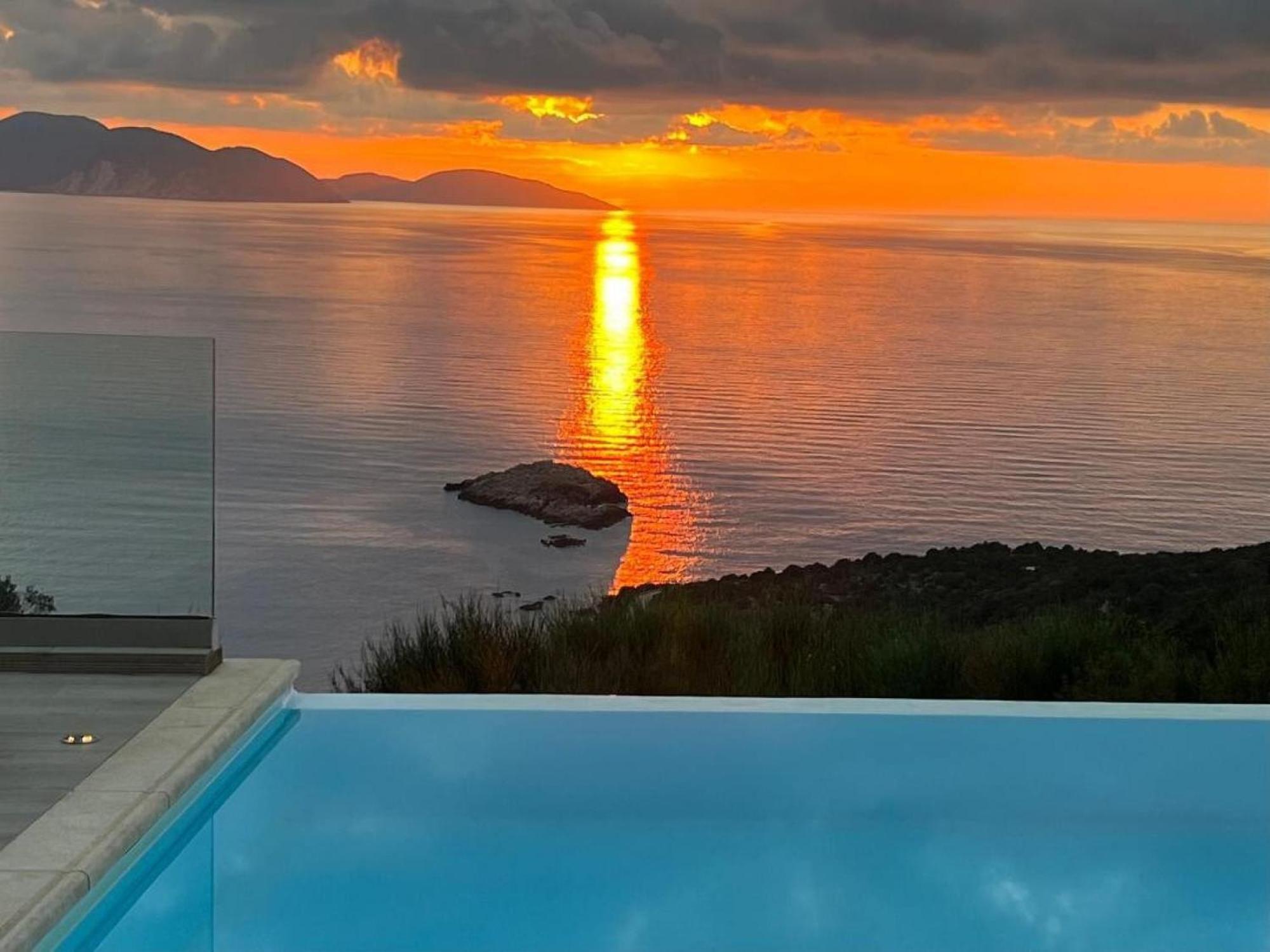 Entheos Private Villa Fiskardo Kefalonia Greece المظهر الخارجي الصورة