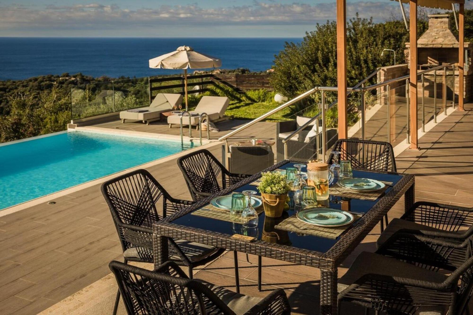 Entheos Private Villa Fiskardo Kefalonia Greece المظهر الخارجي الصورة